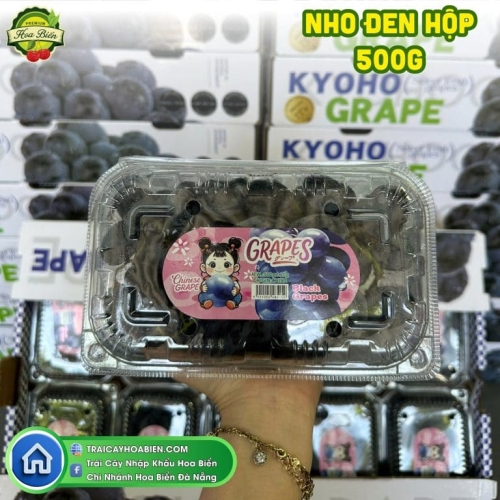 NHO ĐEN NĐT HỘP 500G
