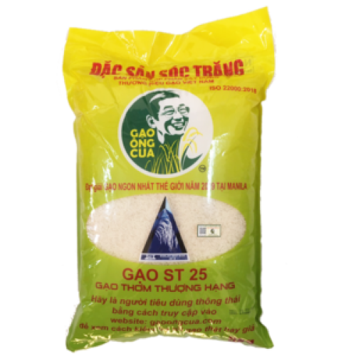 Gạo ST25 Chính Hãng - Túi 5 kg