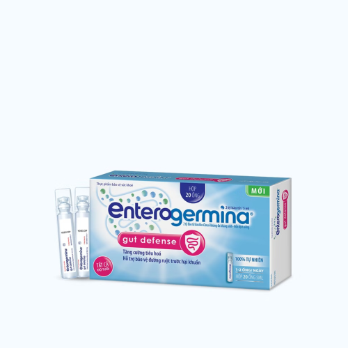 Enterogermina gut defense 2 tỷ bào tử/5ml hộp 20 ống x 5ml Sanofi