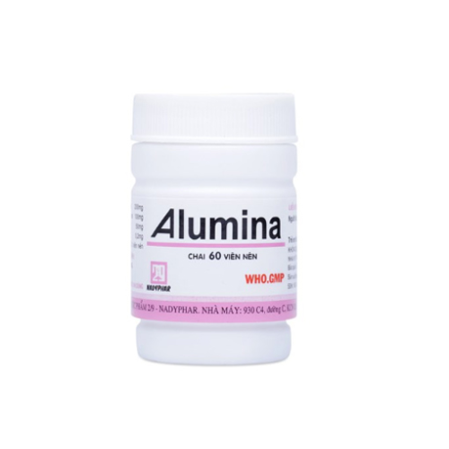 Alumina lọ 60 viên DP 2/9 Nadyphar