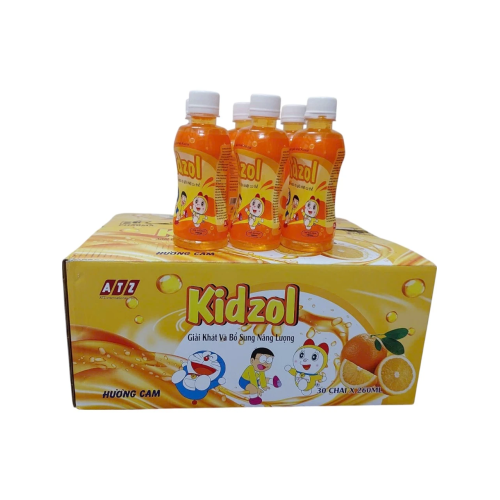 Kidzol oresol hương cam lọ 260ml ATZ