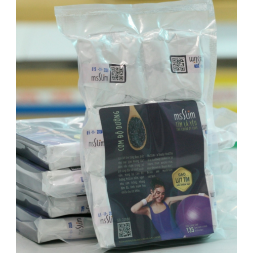 Cơm gạo lứt Tím MS Slim