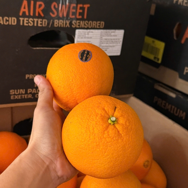 CAM VÀNG MỸ AIR SWEET