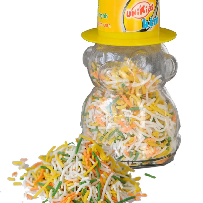Cốm Unikids Kẽm lọ 50g Hậu Giang