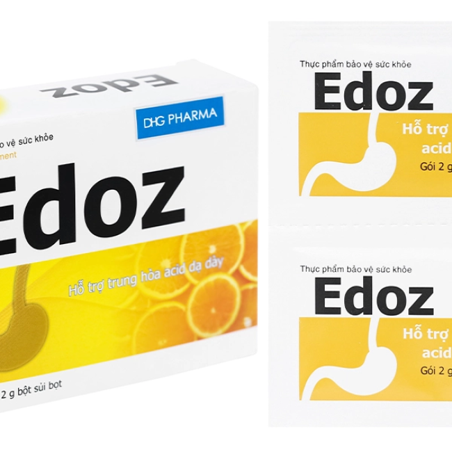 Edoz hộp 24 gói x 2g Hậu Giang