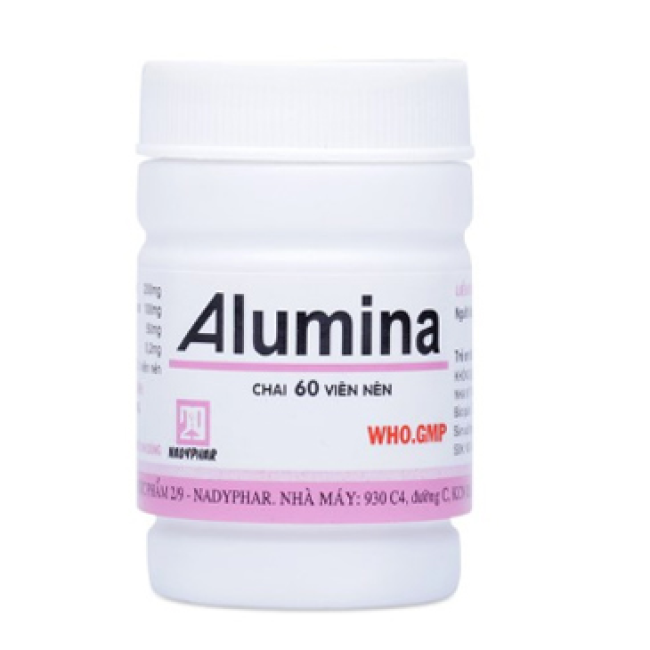 Alumina lọ 60 viên DP 2/9 Nadyphar