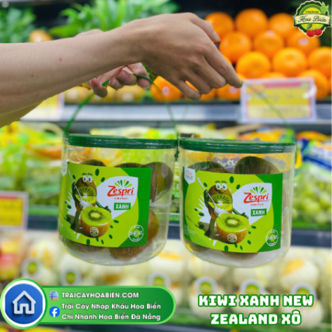 KIWI XANH ZESPRI NEW ZEALAND XÔ